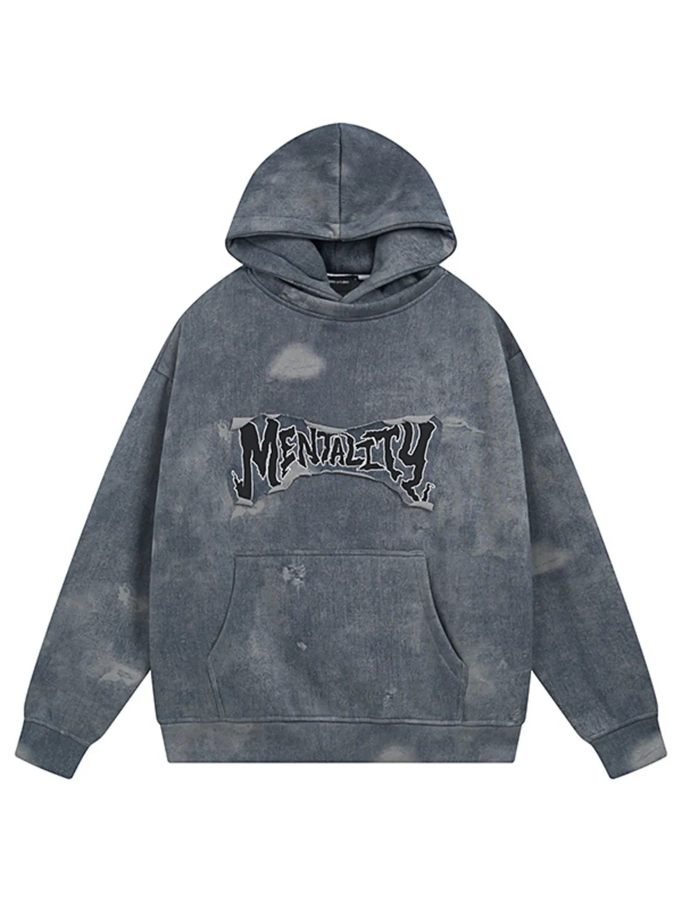 Men's Distressed Long Sleeve Hoodie NicholesGifts