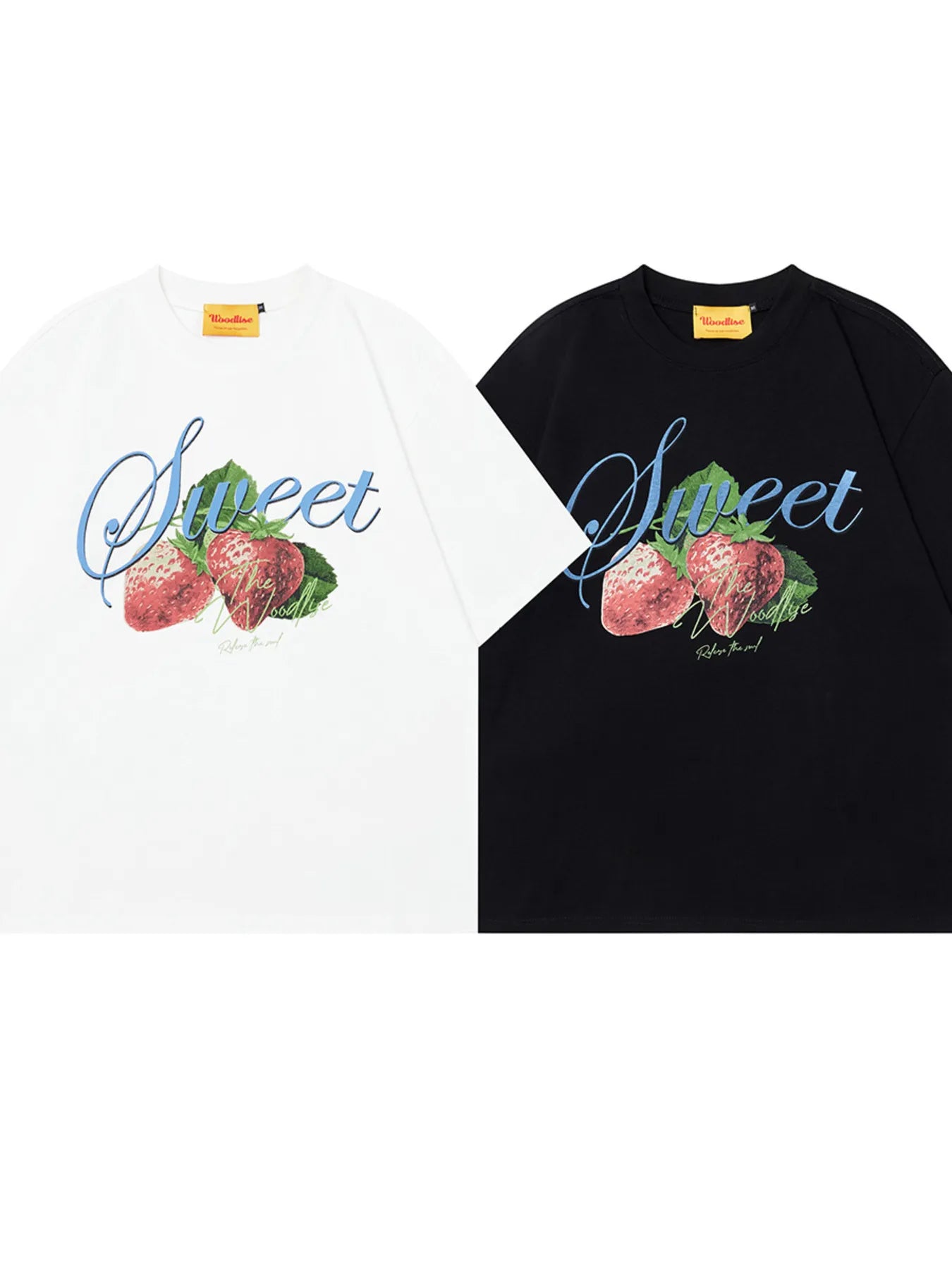 Men's Sweet Strawberry Graphic Oversized T-Shirt NicholesGifts