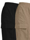 2 Piece Elastic Waist Cargo Pants NicholesGifts