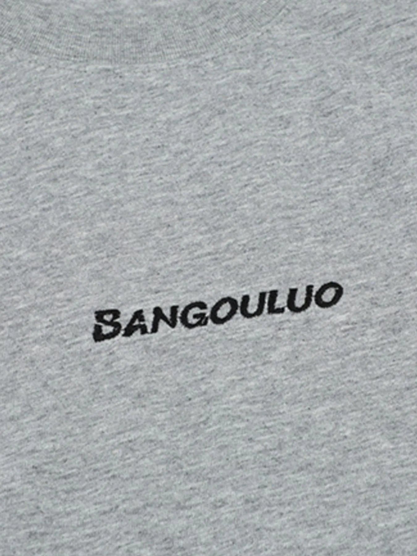 Men's Contrast Short Sleeve Oversized T-Shirt Trendsi