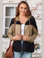 Zip-Up Drawstring Hooded Jacket nicholesgifts