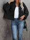 Button Up Long Sleeve Jacket nicholesgifts