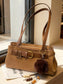 Buckle Decor Shoulder Bag nicholesgifts