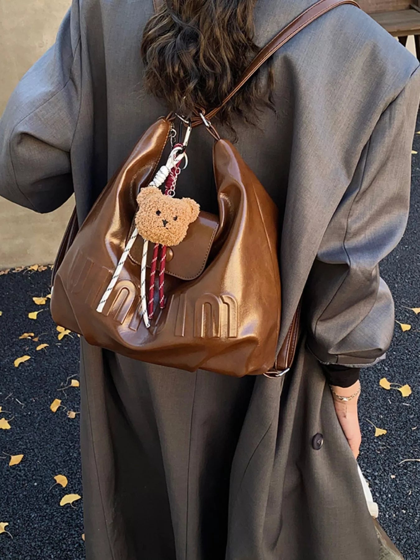 Adjustable Strap Convertible Shoulder Bag Trendsi