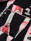 Champagne Print Short Sleeve Top and Shorts Set nicholesgifts