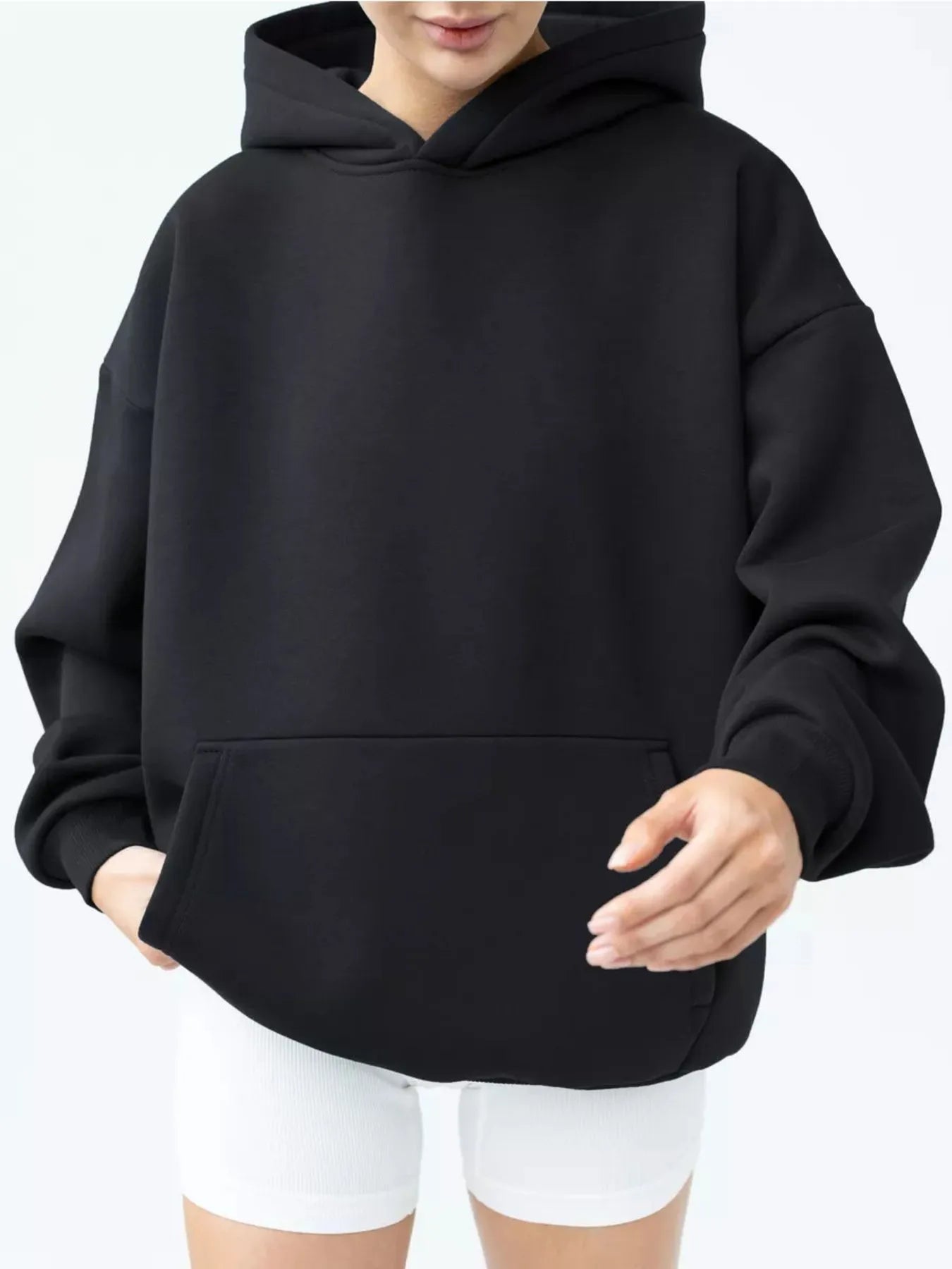 Kangaroo Pocket Long Sleeve Hoodie
