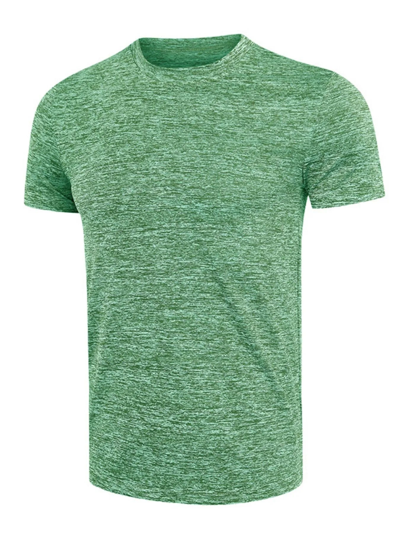 Men's Heathered Casual Round Neck T-Shirt NicholesGifts