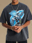 Men's Graphic Round Neck Half Sleeve T-Shirt nicholesgifts