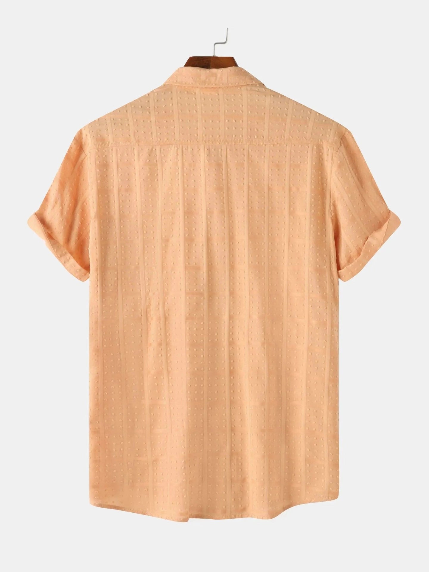 Men's Casual Short Sleeve Button Down Shirt NicholesGifts