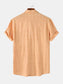 Men's Casual Short Sleeve Button Down Shirt nicholesgifts