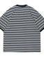 Men's Classic Striped Cotton Crew Neck T-Shirt nicholesgifts