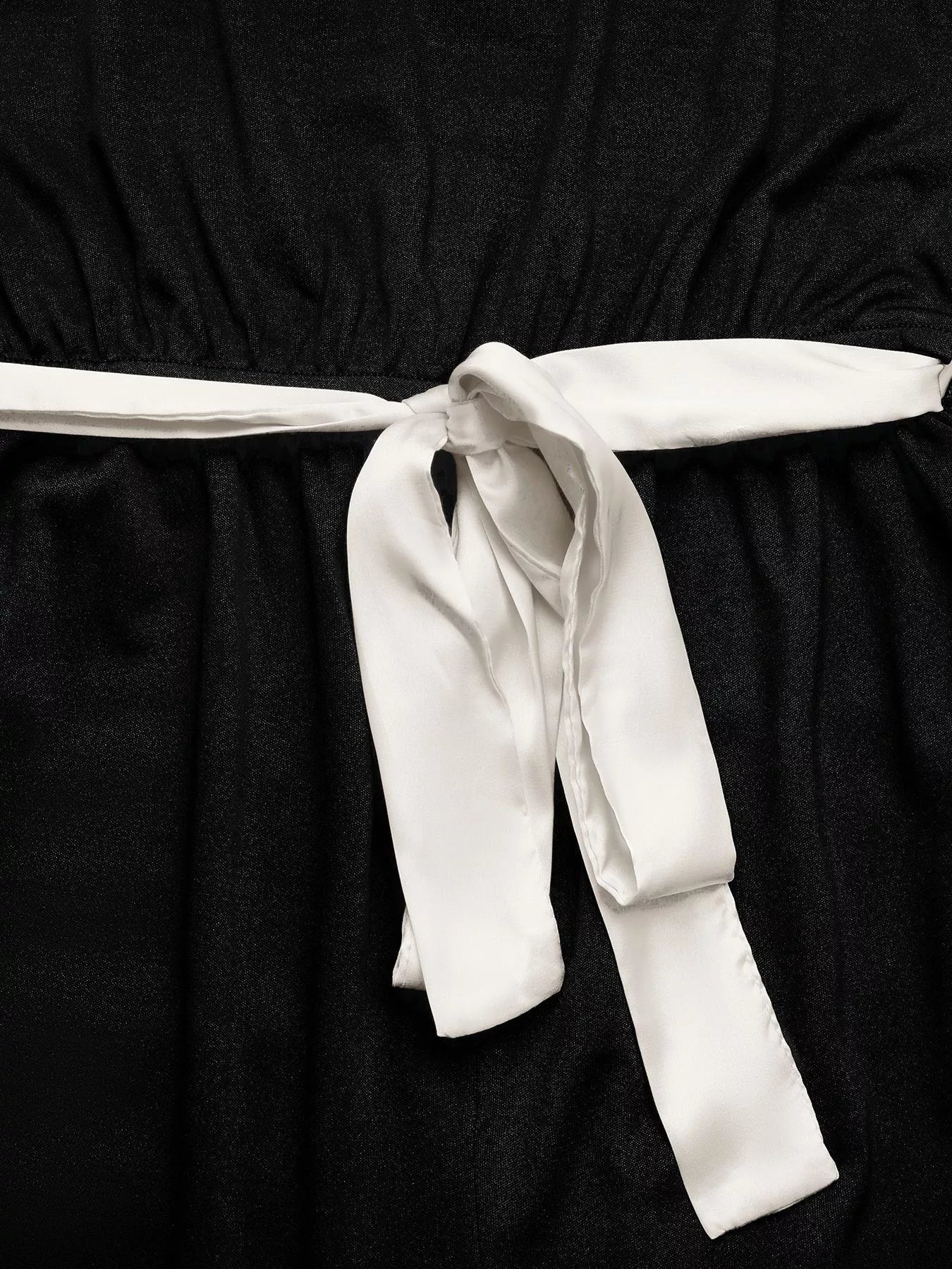 One-Shoulder Bowknot Wide Leg Jumpsuit nicholesgifts