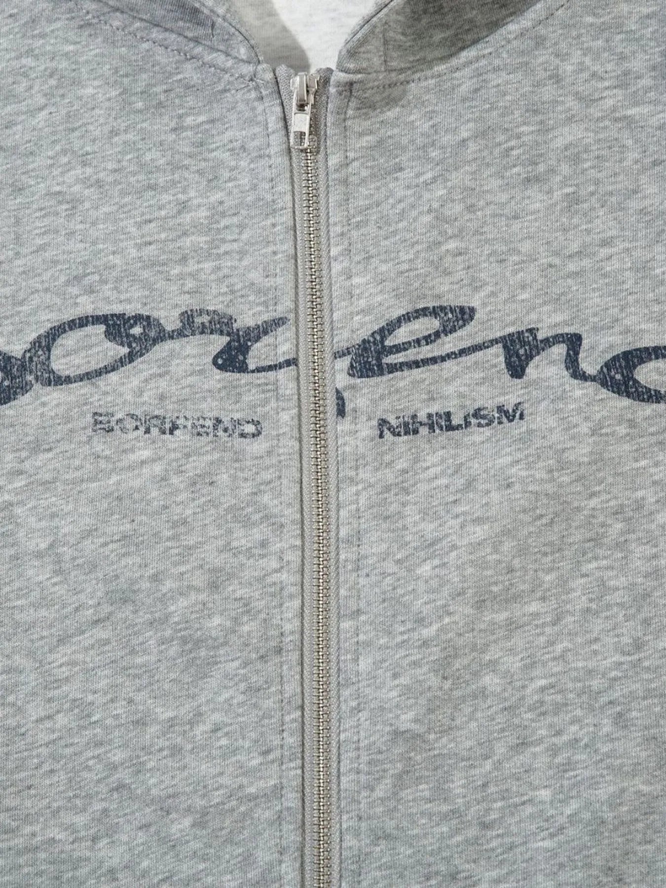 Men's Color Block Letter Graphic Zip-Up Hoodie NicholesGifts