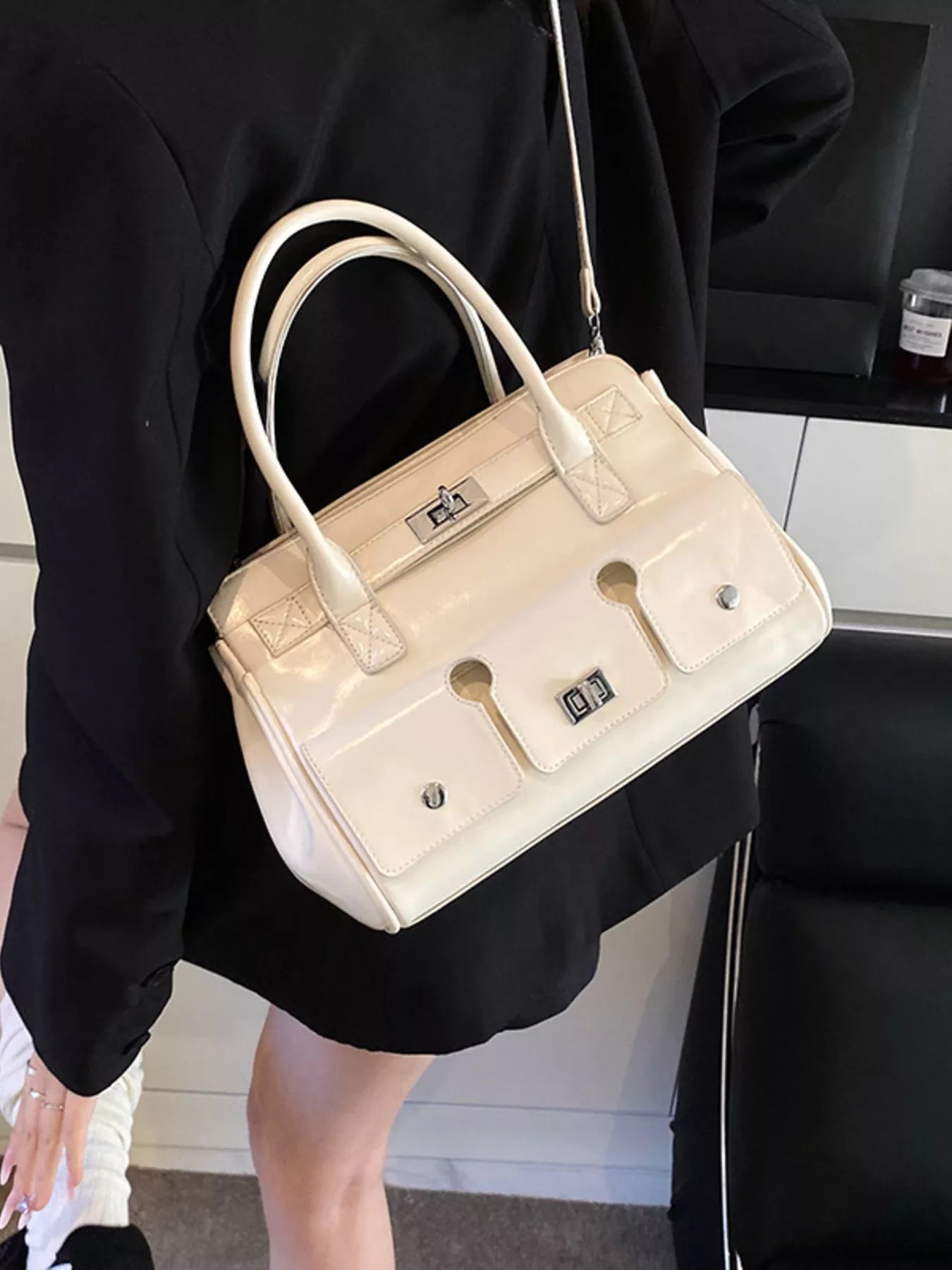 Top Handle Shoulder Bag nicholesgifts