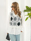 V-Neck Plaid Sweater Vest nicholesgifts