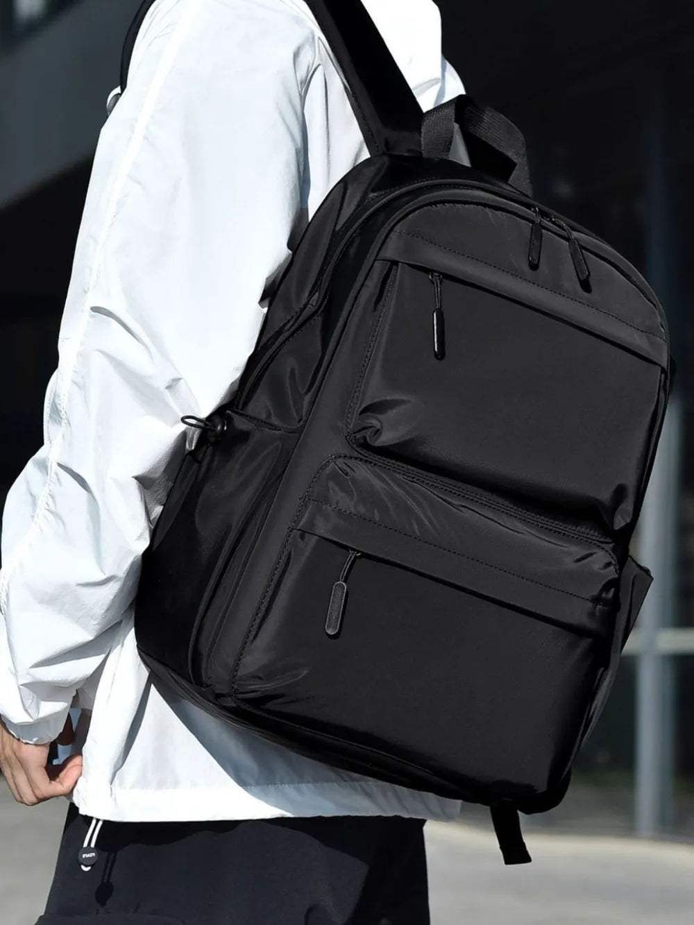Multi Pocketed Adjustable Strap Backpack Bag Trendsi