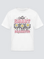 Girls Cute Smart Dramatic Short Sleeve Crewneck T-Shirt nicholesgifts