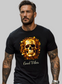 Men Smiling Skeleton Good Vibes Crewneck T-Shirt