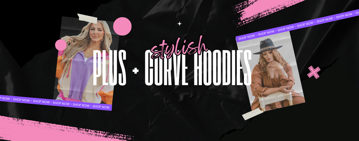 Plus and Curve Women Winter Hoodies - NicholesGifts