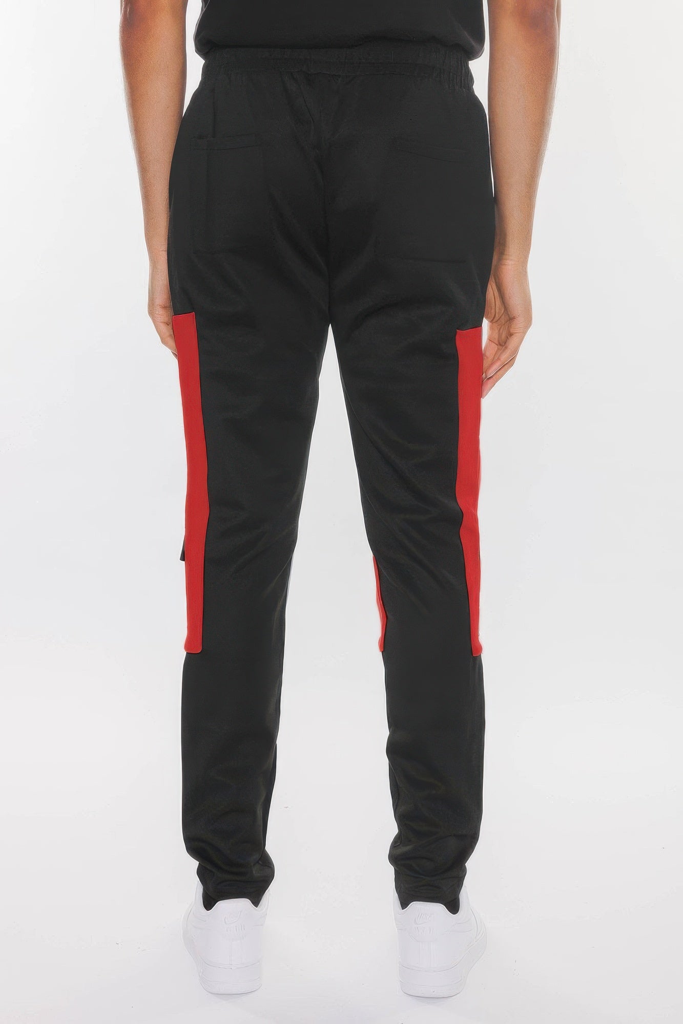 NicholesGifts Men Color Block Cargo Track Pant