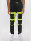 Men Color Block Cargo Track Pant nicholesgifts