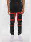 Men Color Block Cargo Track Pant nicholesgifts