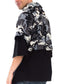 Men Camouflage Contrast 3/4 Hoodie Tee nicholesgifts