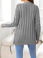 Button Down Cable-Knit Cardigan nicholesgifts