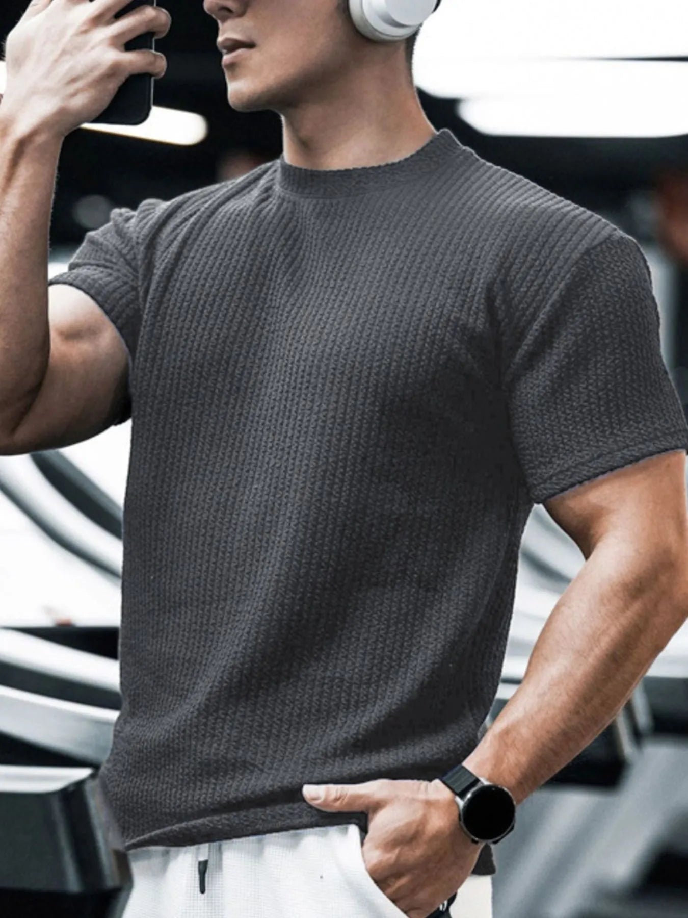 Men's Full Size Breathable Short Sleeve T-Shirt Plus Size NicholesGifts