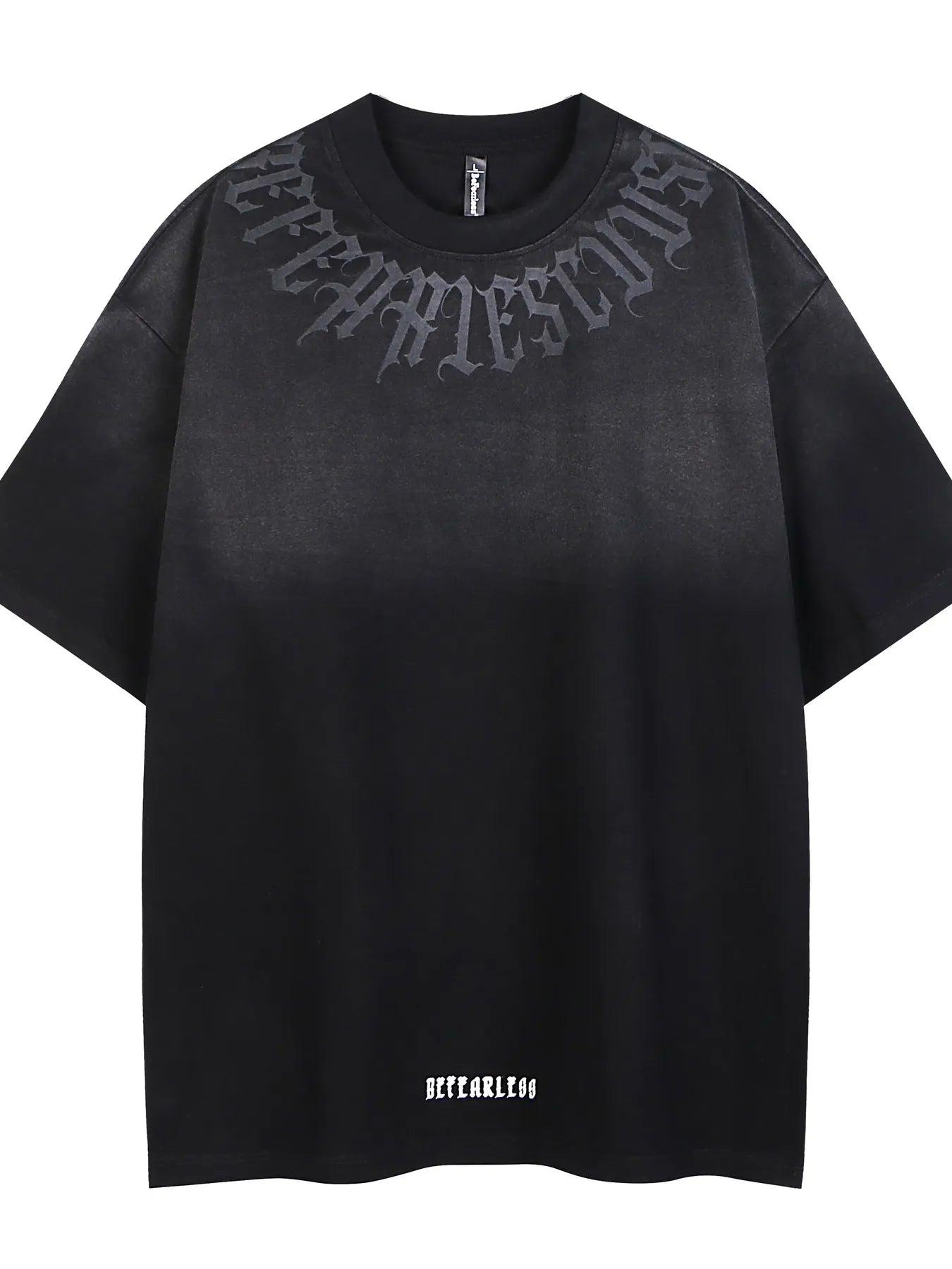 Men's Washed Round Neck Short Sleeve T-Shirt Trendsi