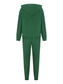 Zip Up Long Sleeve Hoodie and Joggers Set nicholesgifts