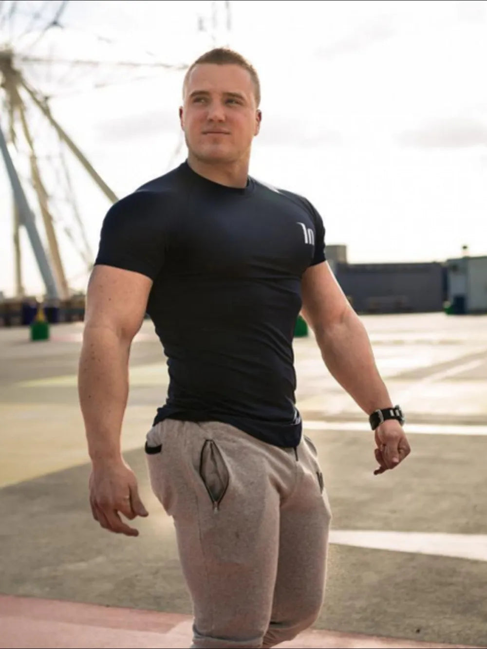 Men's Plus Size Round Neck Short Sleeve T-Shirt NicholesGifts