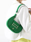 Crocodile Embossed Flap Shoulder Bag nicholesgifts