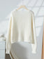 Button-Front Knit Cardigan with Pockets nicholesgifts
