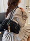 Zipper Closure Shoulder Bag nicholesgifts