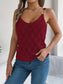 Openwork Scoop Neck Knit Vest nicholesgifts