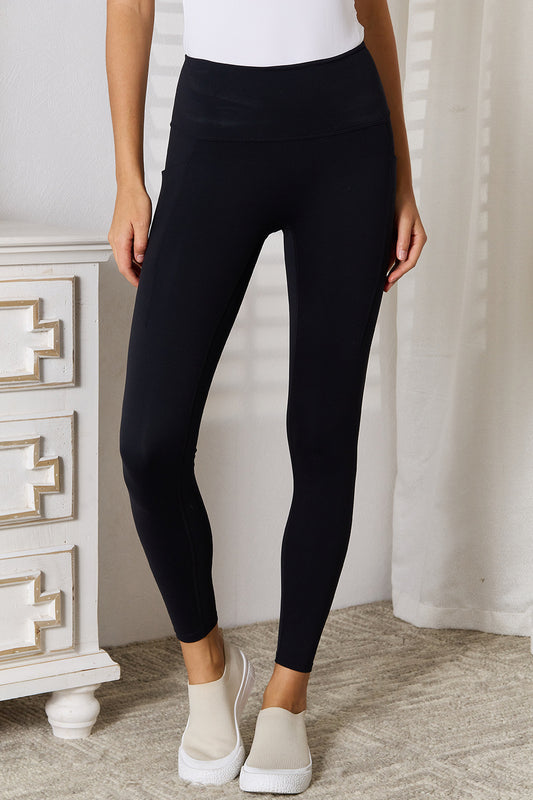 Basic Bae Wide Waistband Sports Leggings NicholesGifts