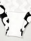 Women Tied Front Contrast Striped One-Piece Swimsuit nicholesgifts