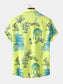 Men's Plus Size Printed Casual Short Sleeve Shirt nicholesgifts