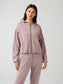 Millennia Zip Up Dropped Shouder Active Hooded nicholesgifts
