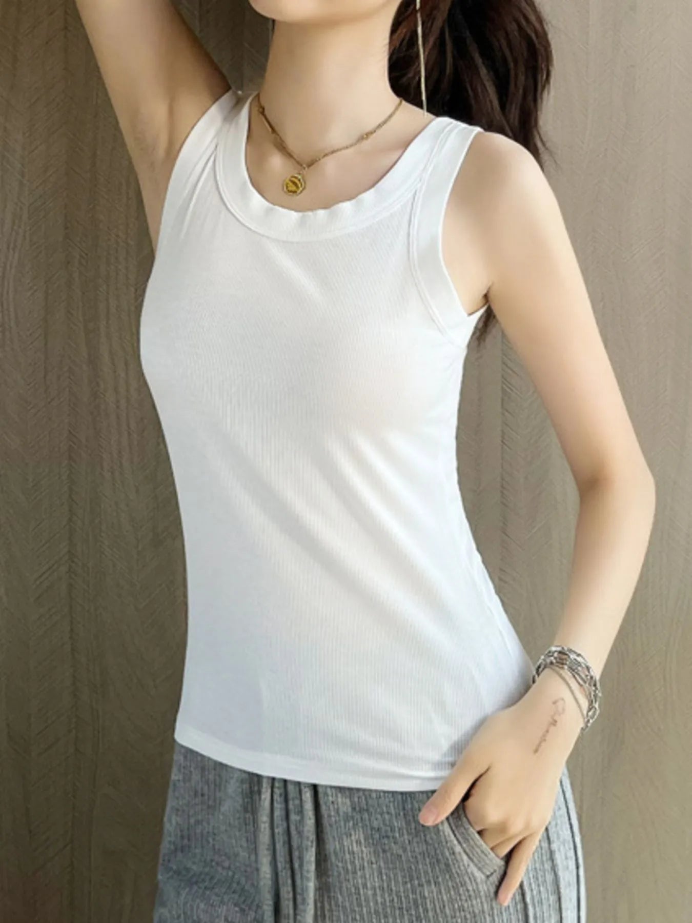 Scoop Neck Tank Top NicholesGifts