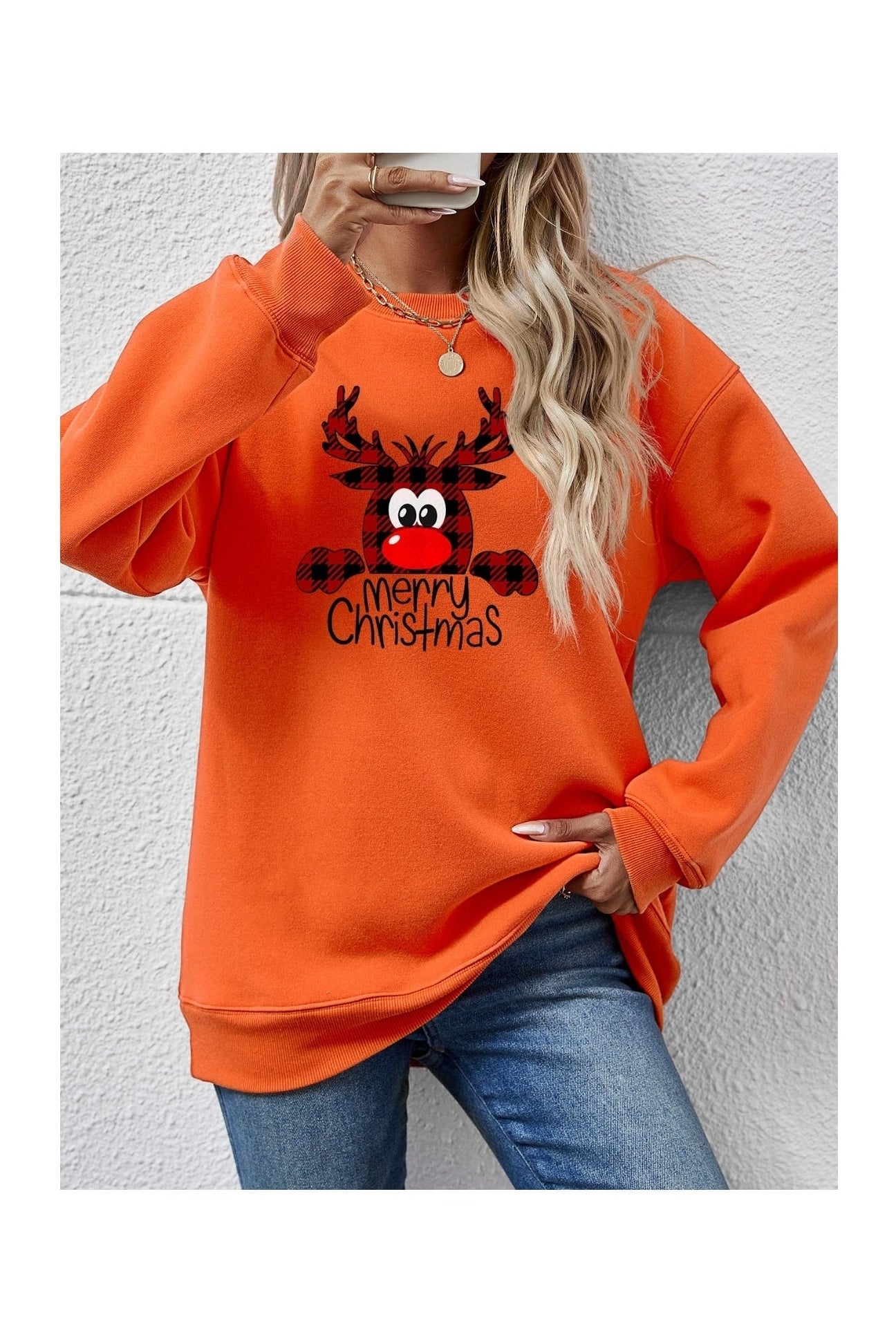 MERRY CHRISTMAS Graphic Sweatshirt nicholesgifts