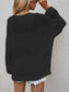 Openwork Button Front Cardigan nicholesgifts