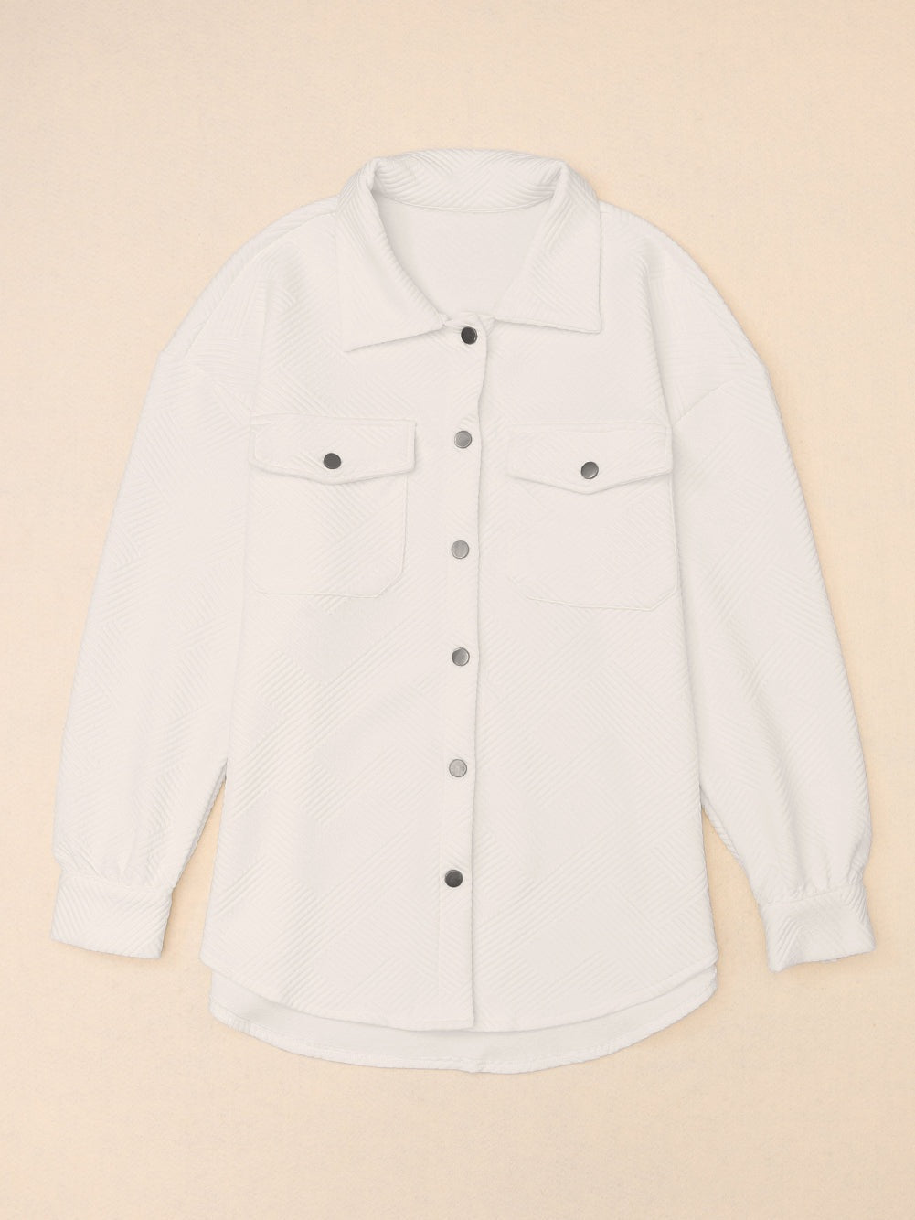 Snap Down Collared Jacket nicholesgifts