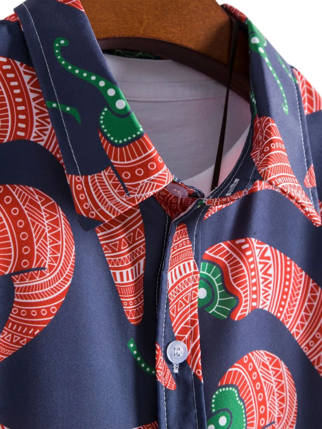 Men's Pepper Printed Button Down Shirt Trendsi