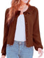 Collared Long Sleeve Button Down Cardigan nicholesgifts