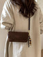 Adjustable Strap Flap Shoulder Bag nicholesgifts