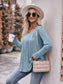 Square Neck Long Sleeve T-Shirt nicholesgifts