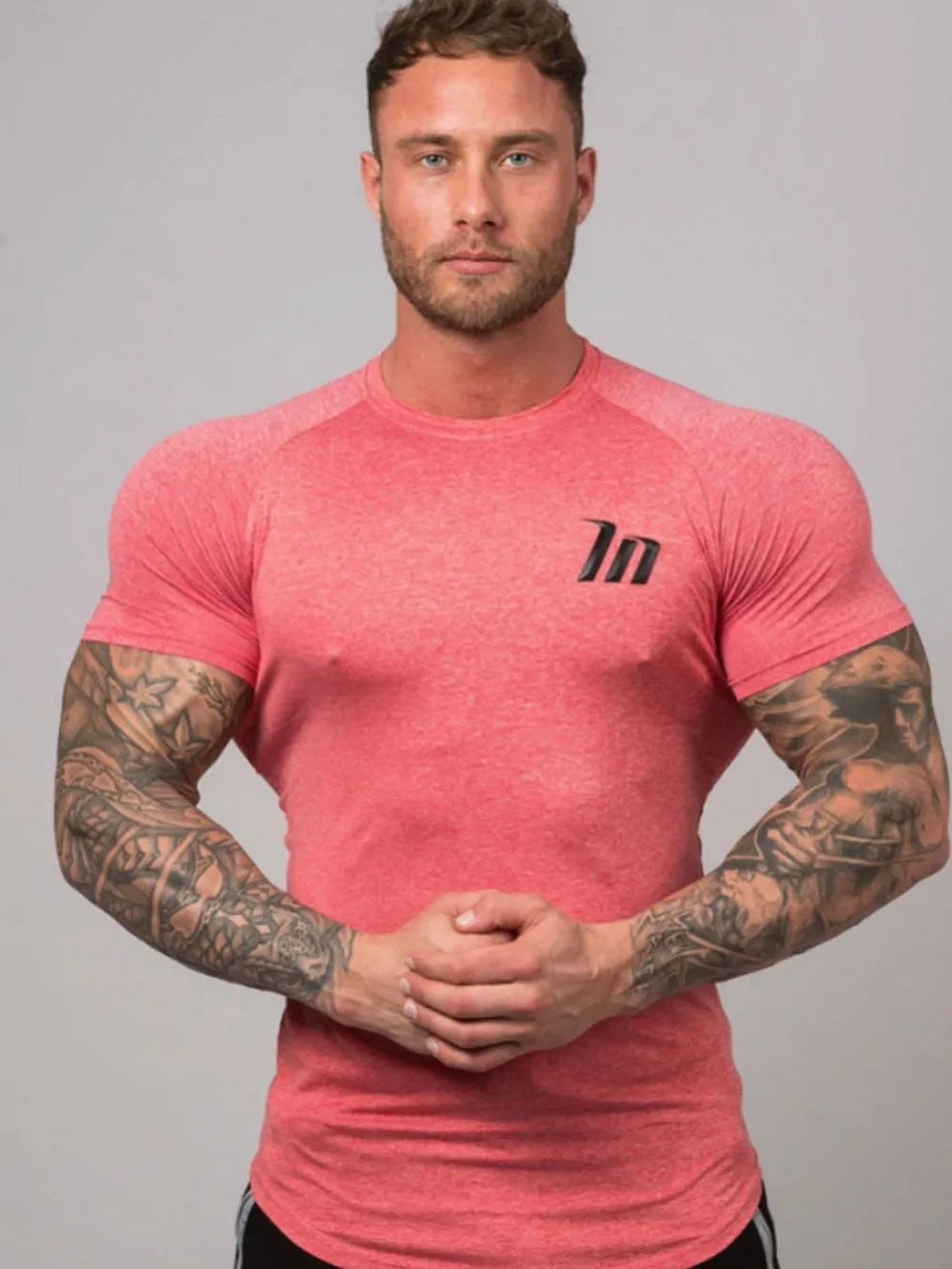 Men's Plus Size Round Neck Short Sleeve T-Shirt NicholesGifts