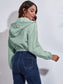 Drawstring Hooded Zip Up Jacket with Pockets nicholesgifts